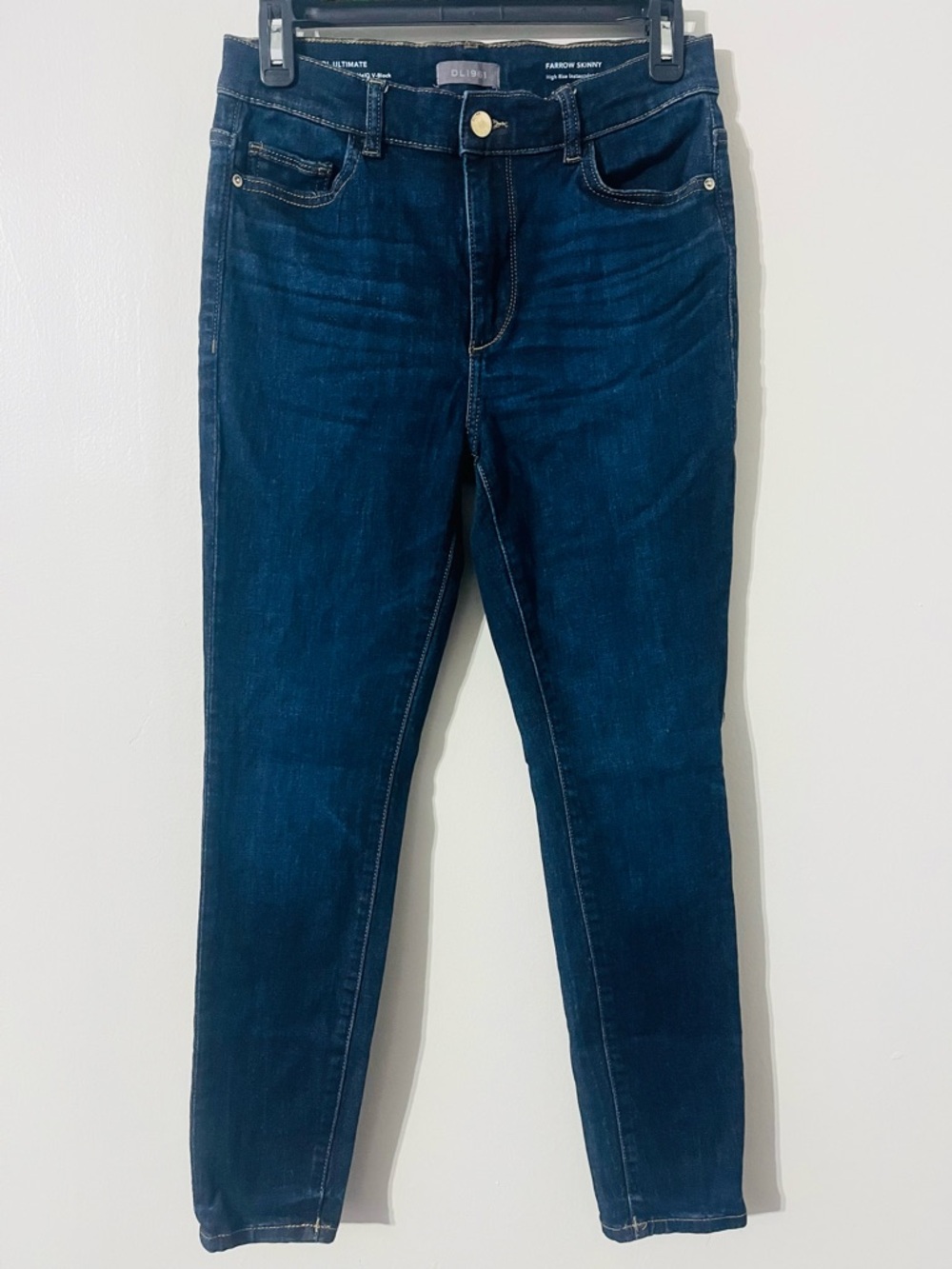 EUC- DL1961 Arrow Skinny High Rise Instasculpt™ Ankle Jeans Sz 28 - Picture 1 of 8
